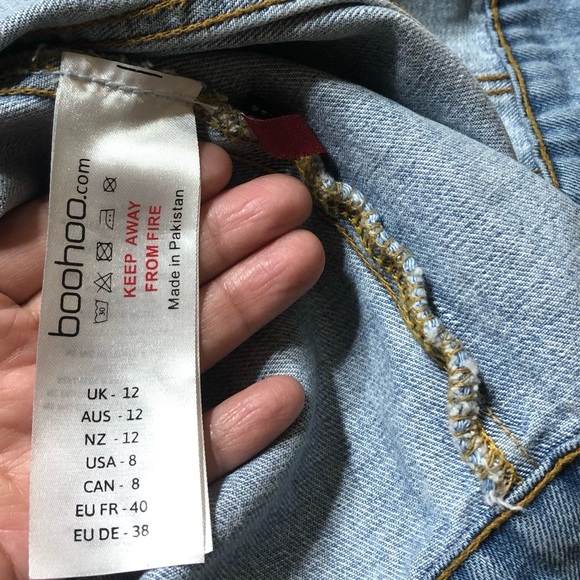 Boohoo Jackets & Coats Boohoo Denim Jacket Size Us 8 Poshmark